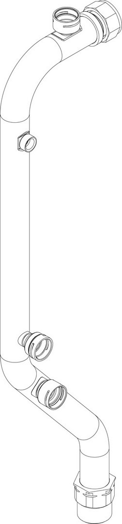 BOSCH Ersatzteil TTNR: 87186453890 Rohr Auslass Zusatzheizung BOSCH Ersatzteil TTNR: 87186453890 Rohr Auslass Zusatzheizung