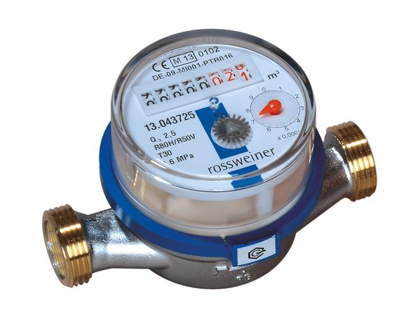 Flamco ETW-EAV Wasserzaehler Q3=4m3/h 130mm MID Wohnungswasserzaehler R80H/R50V M1270920B3