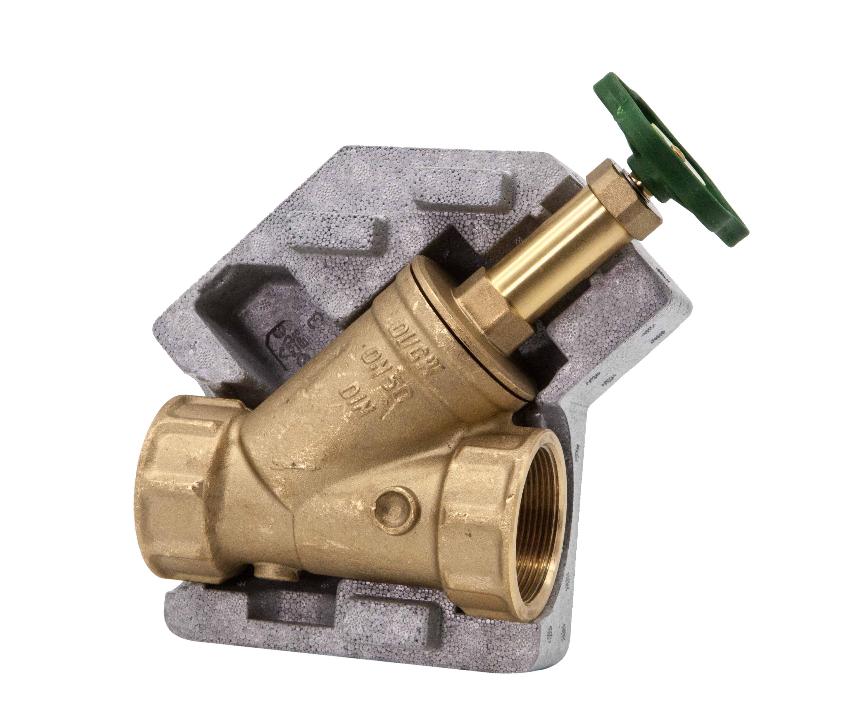 Schloesser JS FREISTROMVENTIL, MUFFENANSCHL. O.ENTL.,N.STEIG.SP,M.DS,DN50,DVGW Schloesser JS FREISTROMVENTIL, MUFFENANSCHL. O.ENTL.,N.STEIG.SP,M.DS,DN50,DVGW