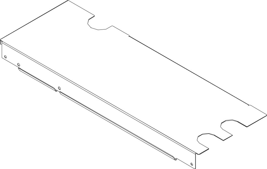 BOSCH Ersatzteil TTNR: 8738207575 Abdeckung Rueckwand