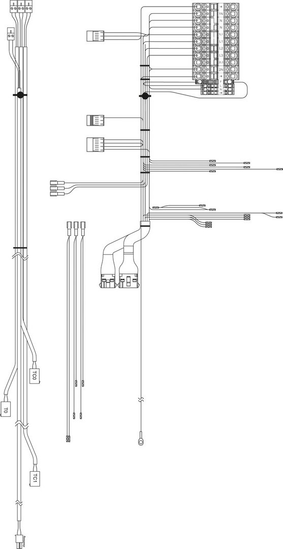BOSCH Ersatzteil TTNR: 8738211451 Kabelbaum