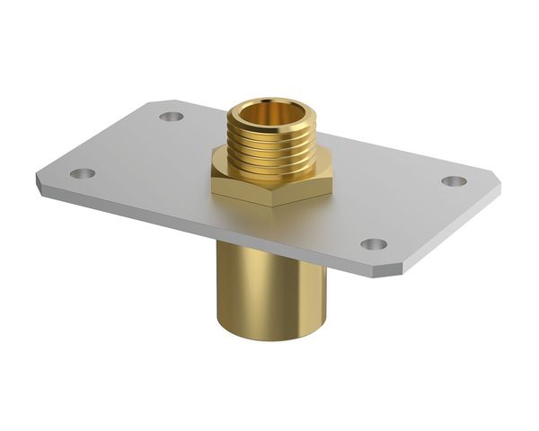 Flamco Einzeplatte 100x44x3 mm 1/2" IG, Laenge 45 mm M66335.17L Flamco Einzeplatte 100x44x3 mm 1/2" IG, Laenge 45 mm M66335.17L