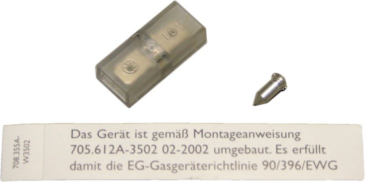 BOSCH Ersatzteil TTNR: 7099810 Ersatzset fuer Gasdruckwaechter BOSCH Ersatzteil TTNR: 7099810 Ersatzset fuer Gasdruckwaechter