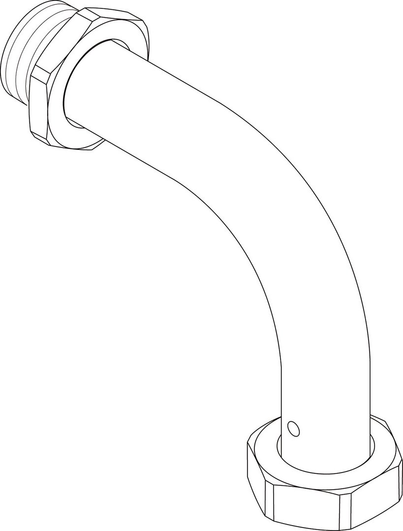 BOSCH Ersatzteil TTNR: 87186635050 KW-Rohr FWS