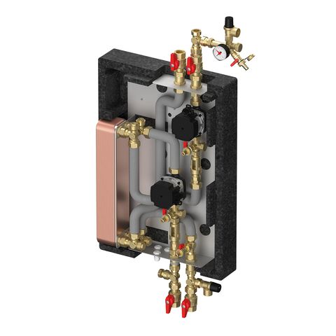 Flamco Waermetauscher-Solarstation Solar XL mit Grundfos Pumpen, 8-30 l/min M45140.19 Flamco Waermetauscher-Solarstation Solar XL mit Grundfos Pumpen, 8-30 l/min M45140.19