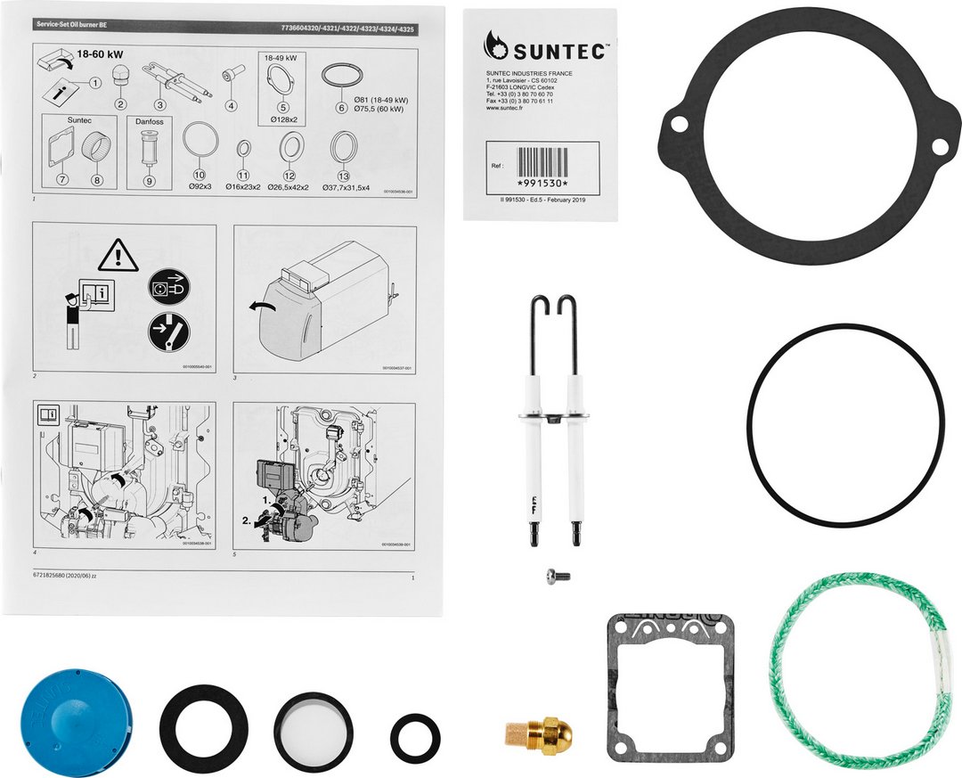 BOSCH Ersatzteil TTNR: 7736604323 Service-Set BE 35kW everp