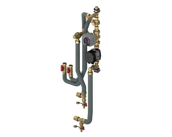 Flamco Anschlussgruppe f. Fussbodenverteiler m.Mischer+ger.Motor, f.11 u.12Fb-Hk+2.Hk M10512.24 Flamco Anschlussgruppe f. Fussbodenverteiler m.Mischer+ger.Motor, f.11 u.12Fb-Hk+2.Hk M10512.24