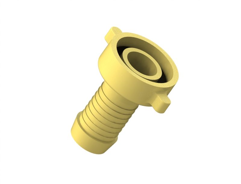 Schloesser JS MS-SCHLAUCHVERSCHRAUB.,SCHWER 2-TEILIG,FLACHDICHTEND,3/4"x1"