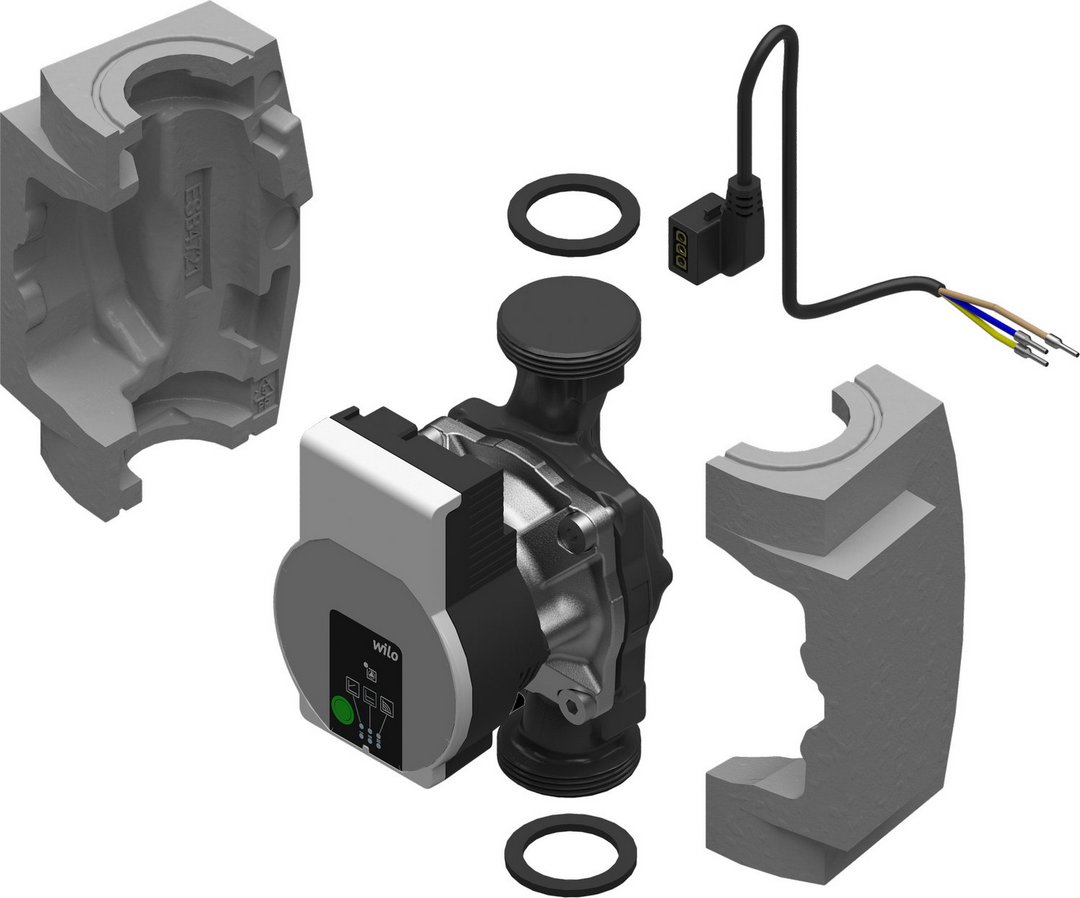 BOSCH Ersatzteil TTNR: 8738215936 Pumpe Wilo Para 25-180/6 Set BOSCH Ersatzteil TTNR: 8738215936 Pumpe Wilo Para 25-180/6 Set