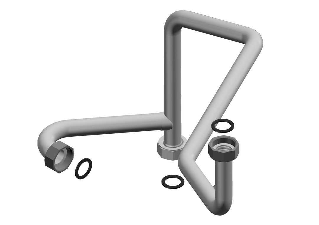 BOSCH Ersatzteil TTNR: 87107258890 Vorlaufrohr BOSCH Ersatzteil TTNR: 87107258890 Vorlaufrohr