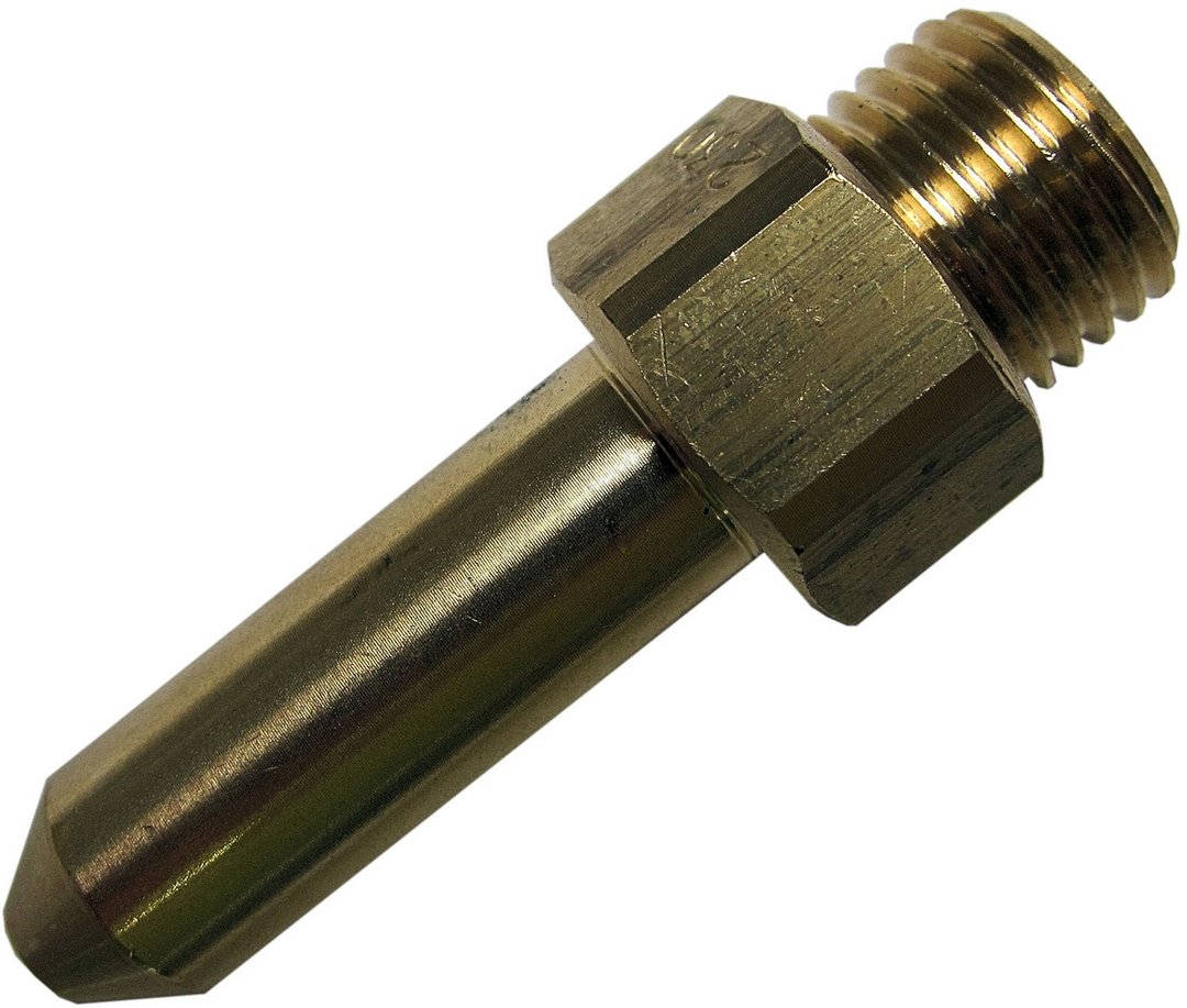 BOSCH Ersatzteil TTNR: 8718584463 Hauptgasduese 2,30 Bohrung SW16 48lg BOSCH Ersatzteil TTNR: 8718584463 Hauptgasduese 2,30 Bohrung SW16 48lg