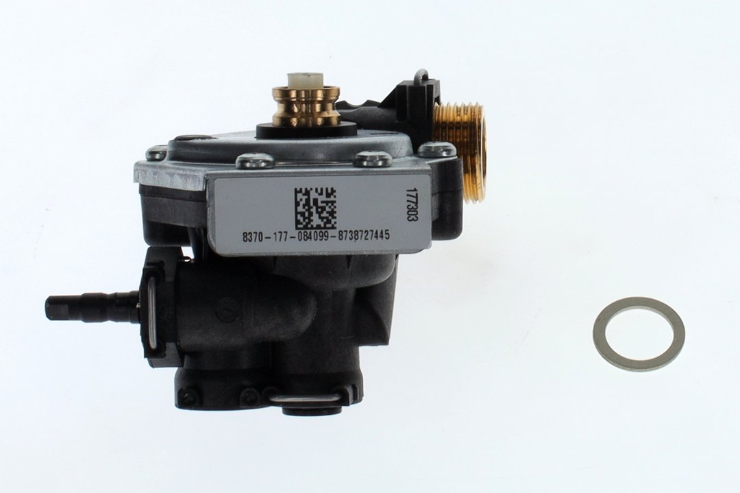 BOSCH Ersatzteil TTNR: 8738728066 Wasserarmatur (schwarz) (Oval-Membran) BOSCH Ersatzteil TTNR: 8738728066 Wasserarmatur (schwarz) (Oval-Membran)