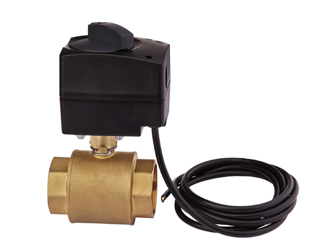 Flamco Kugelhahn mit motorischem Antrieb DN32 G1 1/4i PN16 MS F10590 Flamco Kugelhahn mit motorischem Antrieb DN32 G1 1/4i PN16 MS F10590