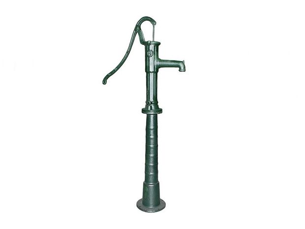 Schloesser JS HANDPUMPE M.RUNDFLANSCH,TYP 75 SAUGHOEHE BIS 7M WS,1 1/4",GRUEN