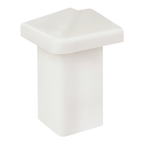 Flamco Aussenecke T f. Sockelleiste T Kunststoff weiss F71015