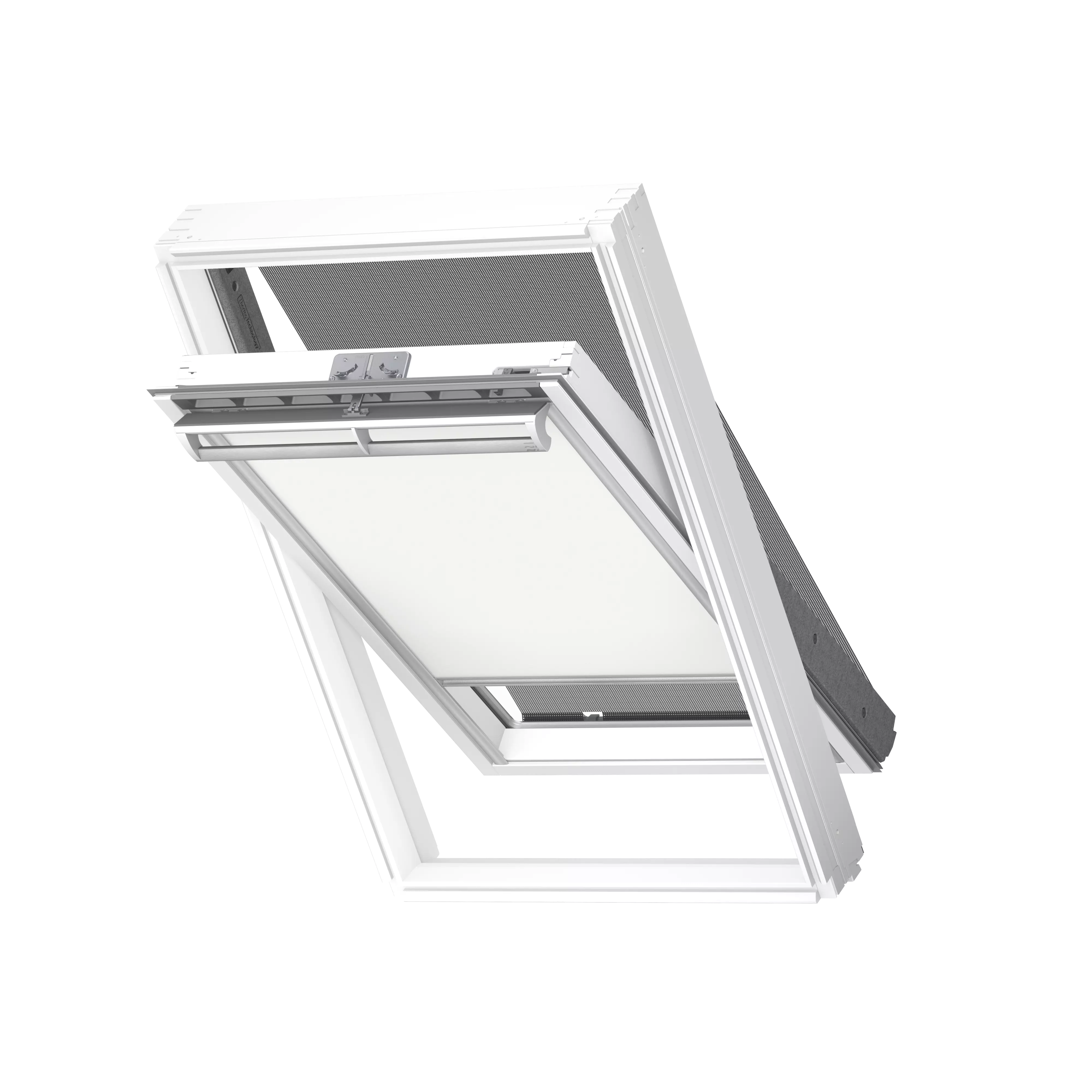 VELUX Vorteils-Set Markise u. Verd.-Rollo Weiss, alu Schiene, Standard DOP P10 1025S VELUX Vorteils-Set Markise u. Verd.-Rollo Weiss, alu Schiene, Standard DOP P10 1025S