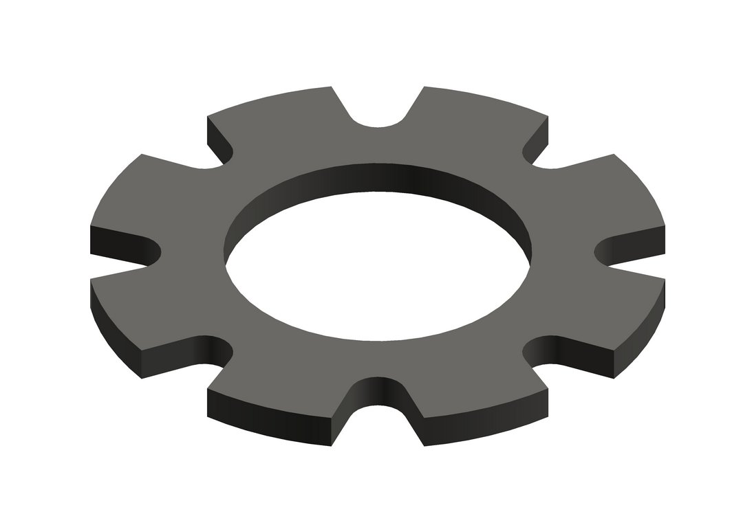 BOSCH Ersatzteil TTNR: 8718589160 Zahnscheibe DIN6797 A5,3 A3K everp (5x)