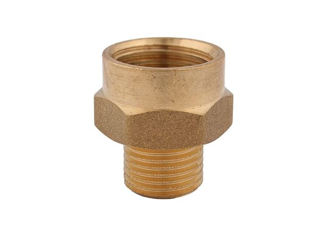Schloesser JS REDUZIERNIPPEL AGxIG FLACHDICHTEND,1"x1 1/4",MESSING Schloesser JS REDUZIERNIPPEL AGxIG FLACHDICHTEND,1"x1 1/4",MESSING