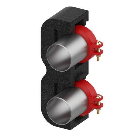Flamco BigFixLock Schweissende mit Isolierung DN 100 / DN 40, 114,3 x 48,3, 1 Paar M66258.671
