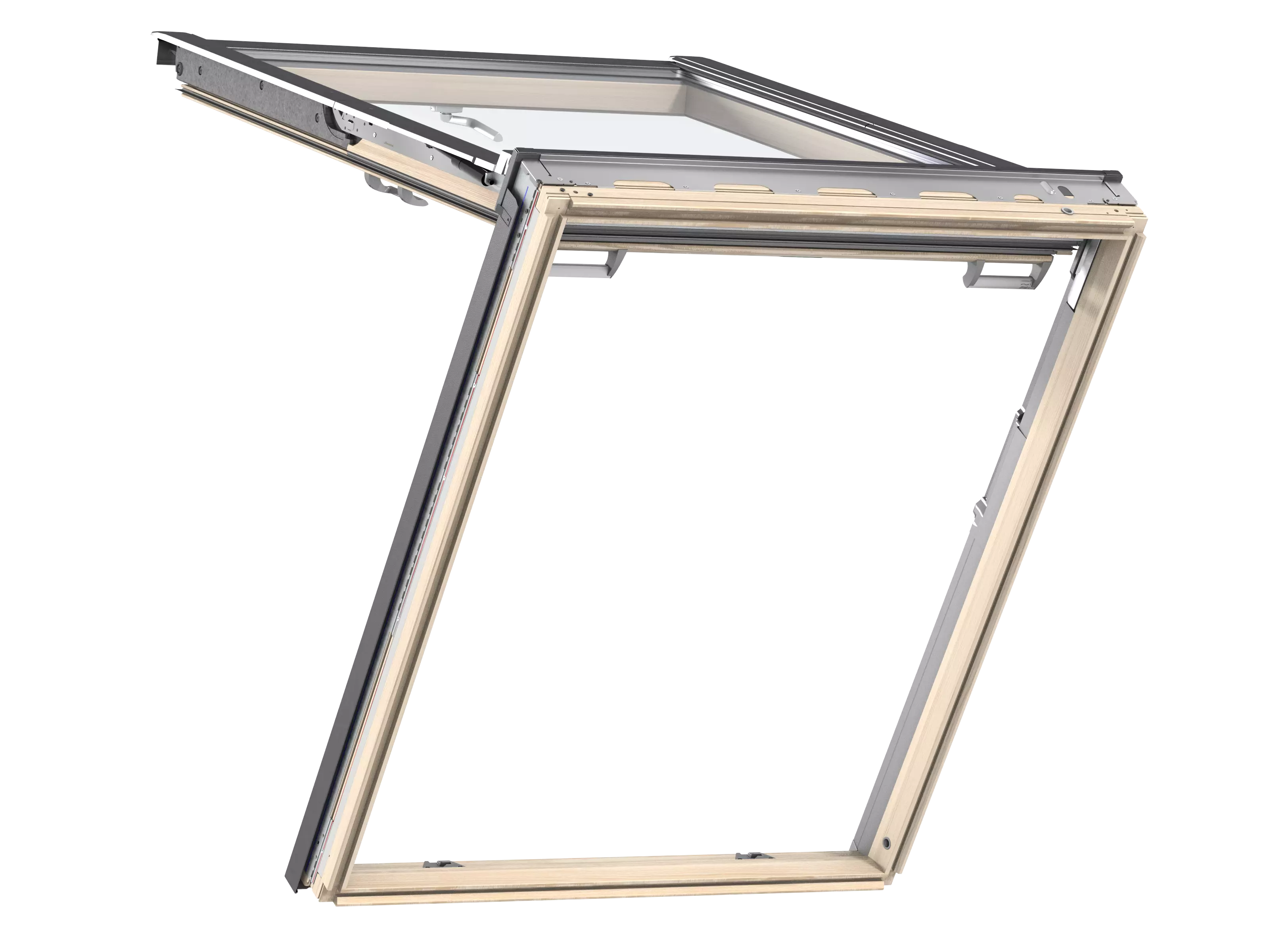 VELUX Wohn- und Ausstiegsfenster klar lack EN.PLUS Alu 114x140 GTL SK08 3066 VELUX Wohn- und Ausstiegsfenster klar lack EN.PLUS Alu 114x140 GTL SK08 3066