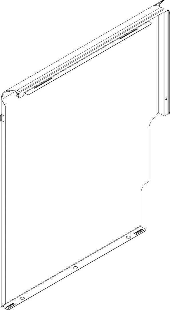 BOSCH Ersatzteil TTNR: 87186690740 Blende Geraet links