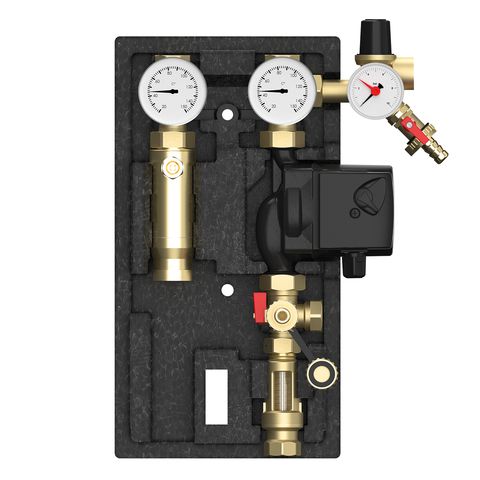 Flamco Zweistrang Solarstation S, 3/4", m.E. mit Grundfos UPM3 Hybrid 15-70 PWM M45705.10 Flamco Zweistrang Solarstation S, 3/4", m.E. mit Grundfos UPM3 Hybrid 15-70 PWM M45705.10
