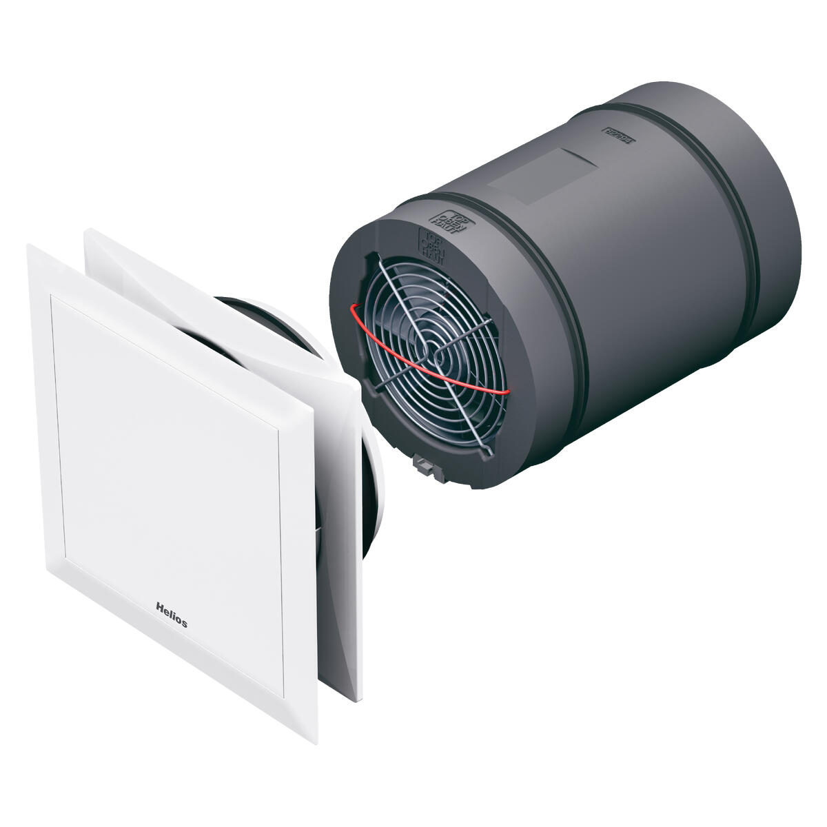 Helios KWL EC 45-160 Geraeteeinheit DN 160, kpl. mit Innenblende und Filter 09361 Helios KWL EC 45-160 Geraeteeinheit DN 160, kpl. mit Innenblende und Filter 09361