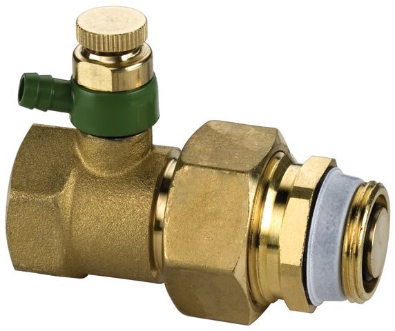 Flamco Ex-Kupplung A m. Entleerung DN20 G3/4a x G3/4i MS selbstd. F10305 Flamco Ex-Kupplung A m. Entleerung DN20 G3/4a x G3/4i MS selbstd. F10305