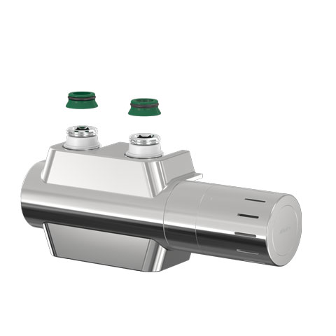 Flamco Ventilhahnblock Variodesign Einrohr mit Th.-Kopf TC-D1 und Blende, verchromt F12166 Flamco Ventilhahnblock Variodesign Einrohr mit Th.-Kopf TC-D1 und Blende, verchromt F12166
