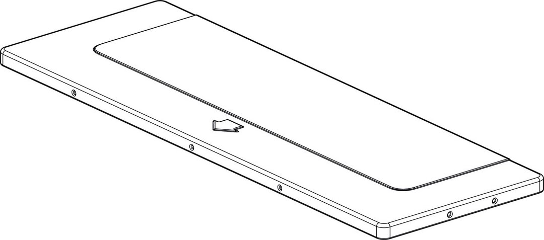 BOSCH Ersatzteil TTNR: 8738207334 Abdeckung oben 4-15kW
