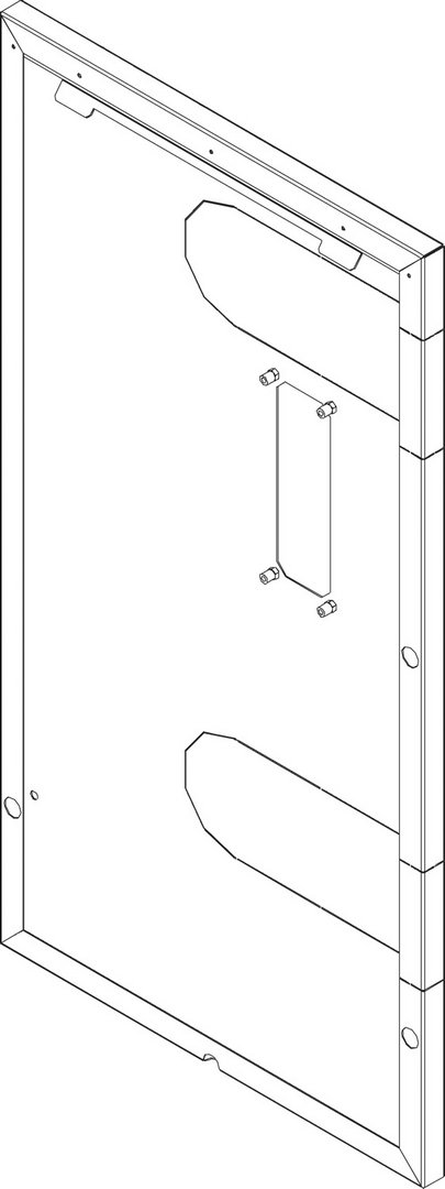 BOSCH Ersatzteil TTNR: 8738206780 Rueckwand rechts