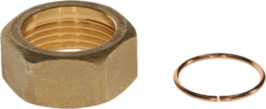 BOSCH Ersatzteil TTNR: 8738807264 ueberwurfmutter G1 Ms mit Sperring everp