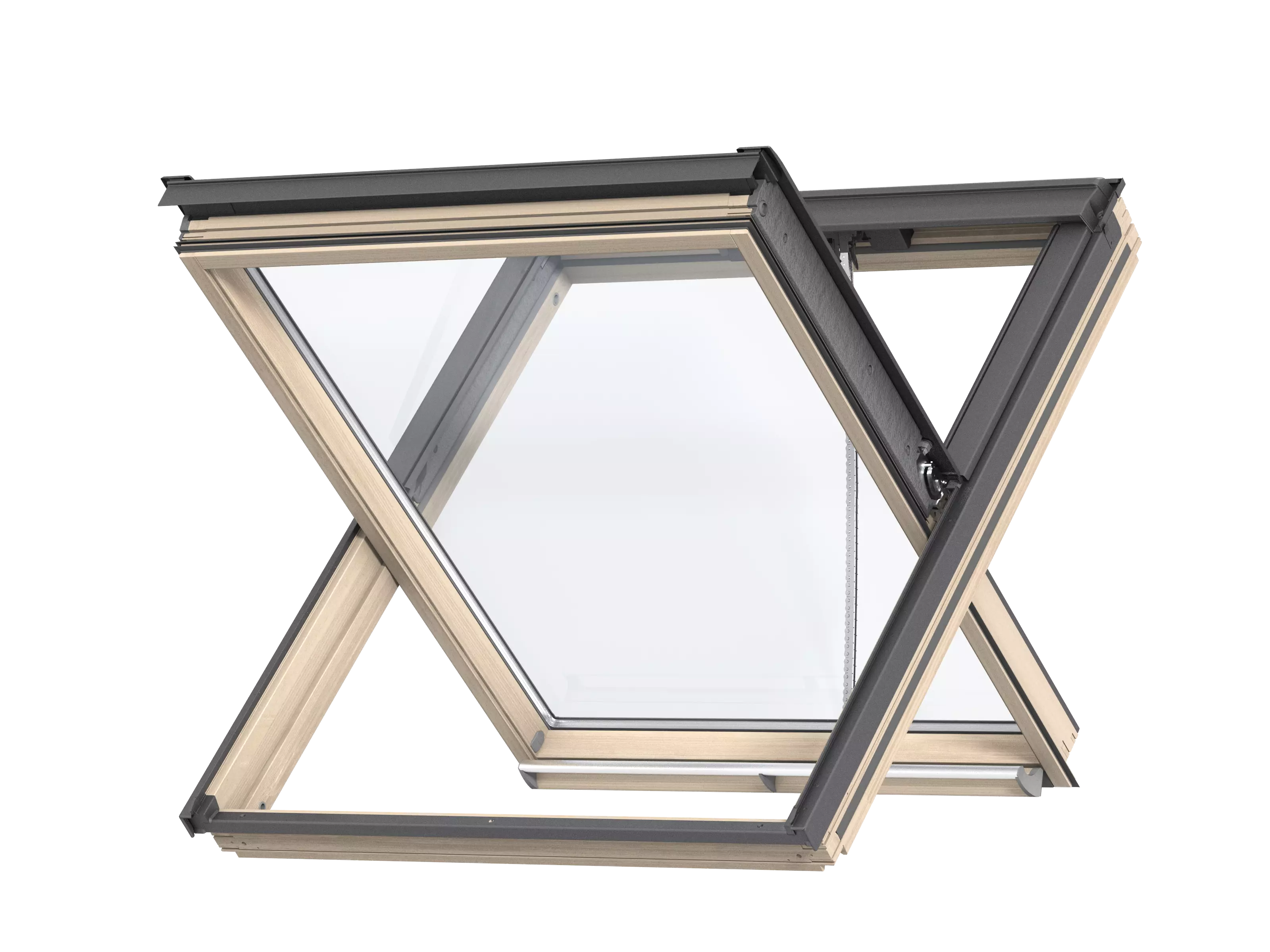 VELUX Rauchabzugsfenster klar lack EN. PLUS Alu 114x118 GGL SK06 306640D VELUX Rauchabzugsfenster klar lack EN. PLUS Alu 114x118 GGL SK06 306640D