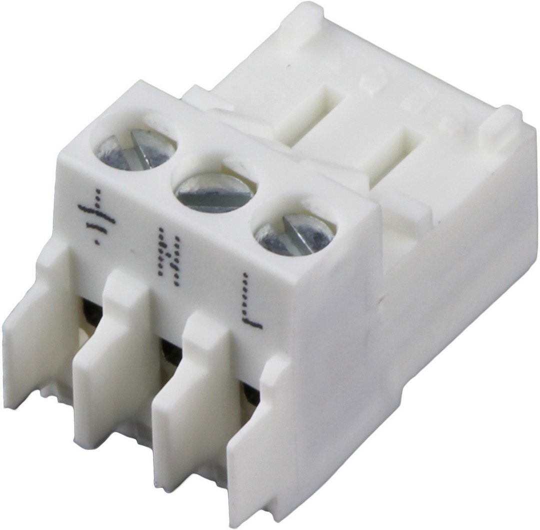 BOSCH Ersatzteil TTNR: 7747023981 Anschlussklemme 3-pol Netz weiss everp