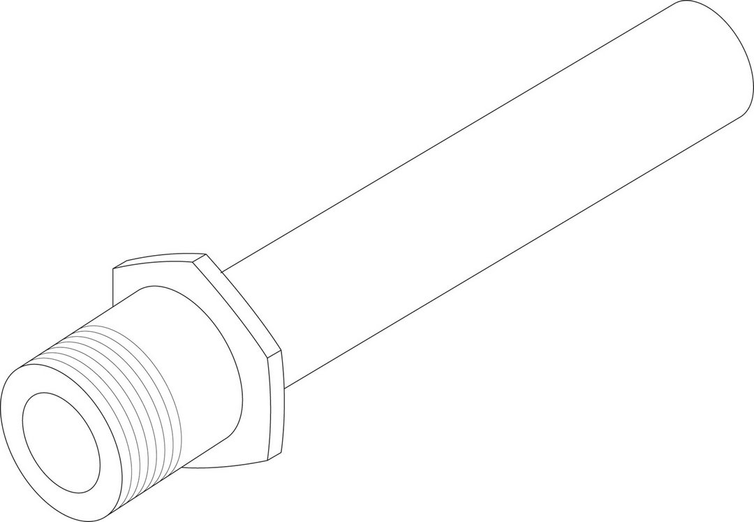 BOSCH Ersatzteil TTNR: 7735501551 Tauchhuelse 1/2"x120 NI everp BOSCH Ersatzteil TTNR: 7735501551 Tauchhuelse 1/2"x120 NI everp