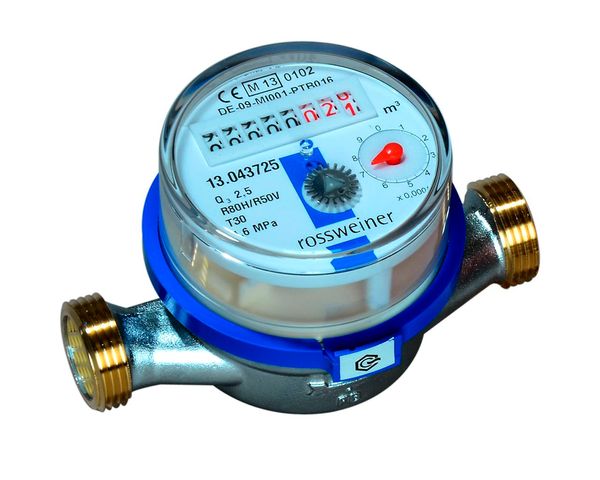 Flamco ETW-EAV Wasserzaehler Q3=2,5m3/h 80mm MID Wohnungs-Wz R80H/R50V warm M1270610B3