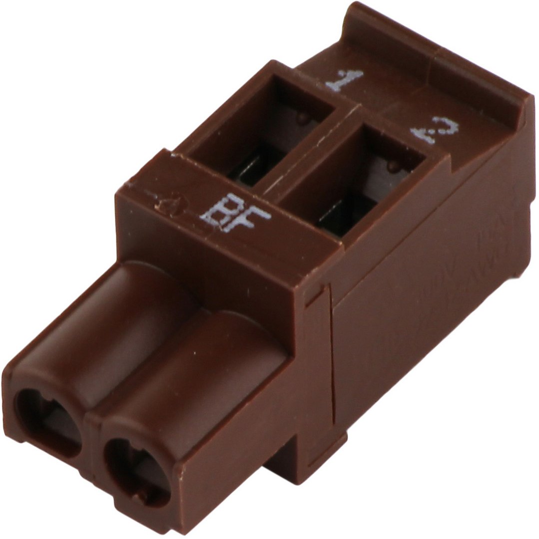 BOSCH Ersatzteil TTNR: 7747023965 Anschlussklemme 2-pol BF nussbraun everp BOSCH Ersatzteil TTNR: 7747023965 Anschlussklemme 2-pol BF nussbraun everp