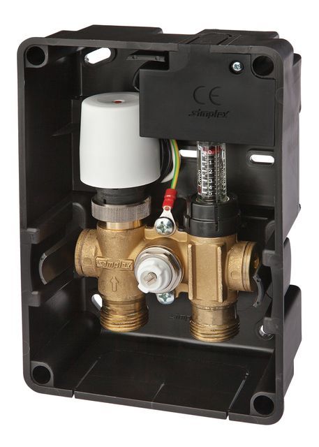 Flamco Kombibox RTL-TH BASIC o. RT G3/4a Eurok. MS, Kst. Bl. weiss F11836 Flamco Kombibox RTL-TH BASIC o. RT G3/4a Eurok. MS, Kst. Bl. weiss F11836