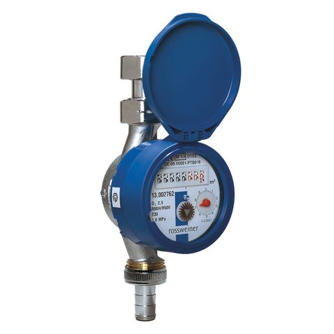 Flamco ETK Q3=2,5m3/h Garten-Wz-Set Ms roh Kaltwasserzaehler 110mm mit Schutzhaube M1271260 Flamco ETK Q3=2,5m3/h Garten-Wz-Set Ms roh Kaltwasserzaehler 110mm mit Schutzhaube M1271260