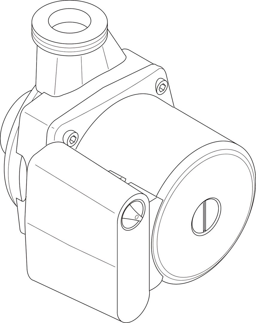 BOSCH Ersatzteil TTNR: 87185325090 Pumpe UPS 25-80N