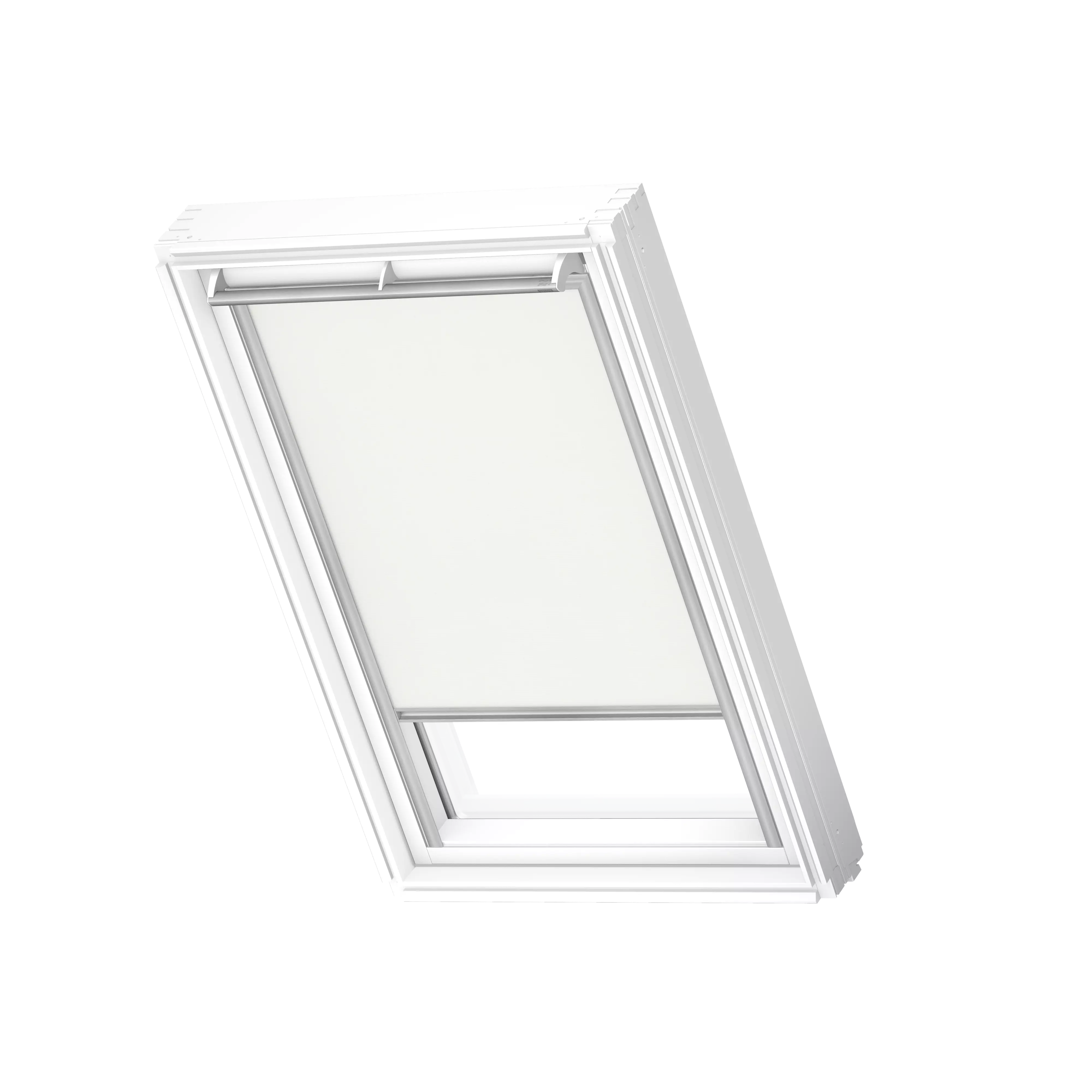VELUX Rollo manuell Weiss, alu Schiene, Standard RFL FK04 1028S