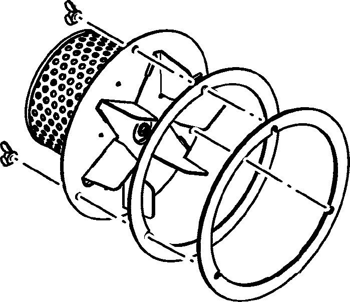 BOSCH Ersatzteil TTNR: 87381203230 Geblaese