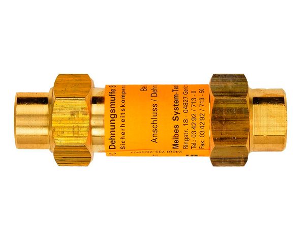 Flamco Dehnungsausgleicher SI 10 28 mm, Loetanschluss M62428