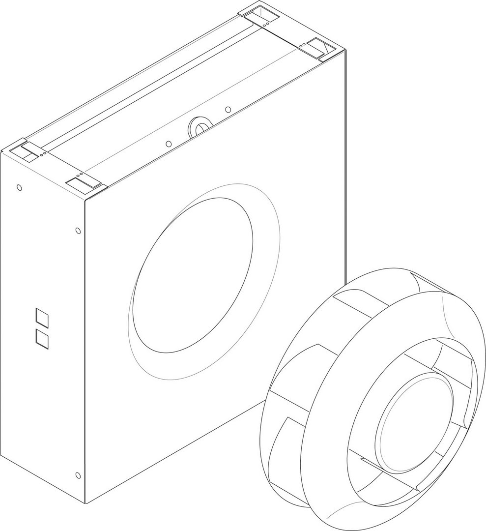 BOSCH Ersatzteil TTNR: 87186664020 Geblaese (links)