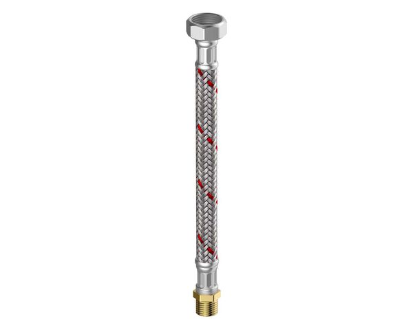Flamco MeiFlamcoex Panzerschlauch Heizung/Klima 1/2" IG x 1/2" AG, 700 mm M4325.1121.70
