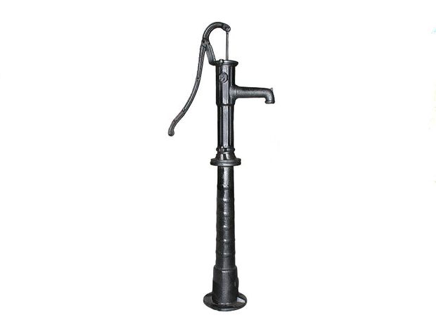 Schloesser JS HANDPUMPE M.RUNDFLANSCH,TYP 75 SAUGHOEHE BIS 7M WS,1 1/4,SCHWARZ