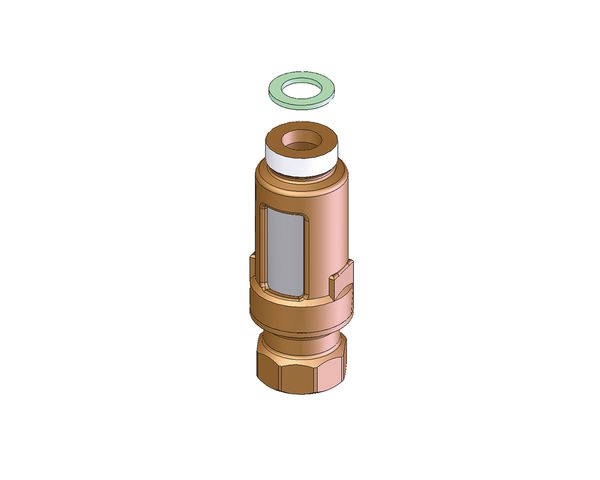 Flamco Volumenstrommesser 1-13 l/min fuer Solar S und M ME-20681.10 Flamco Volumenstrommesser 1-13 l/min fuer Solar S und M ME-20681.10