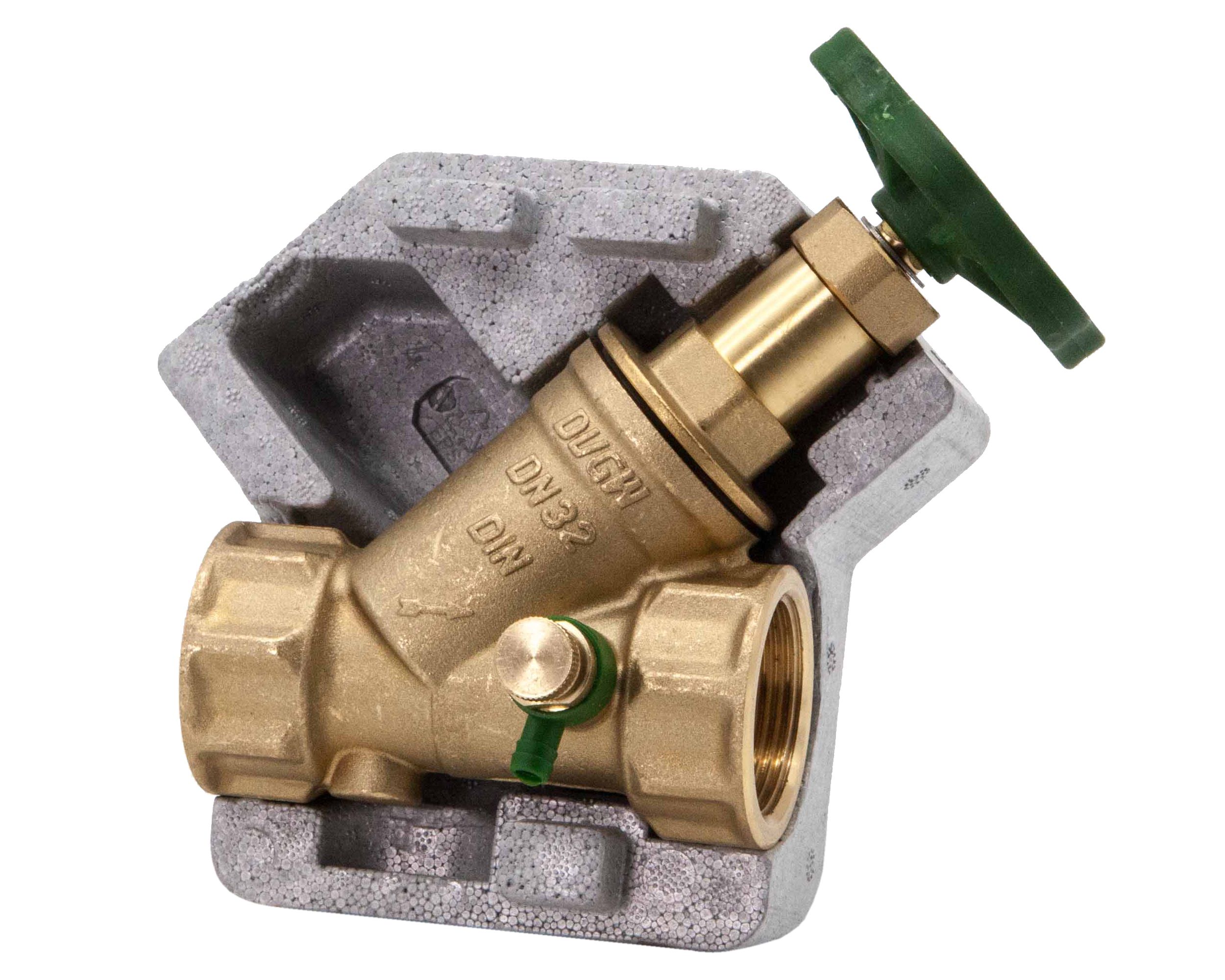 Schloesser JS FREISTROMVENTIL, MUFFENANSCHL. M.ENTL.,N.STEIG.SP,M.DS,DN32,DVGW Schloesser JS FREISTROMVENTIL, MUFFENANSCHL. M.ENTL.,N.STEIG.SP,M.DS,DN32,DVGW