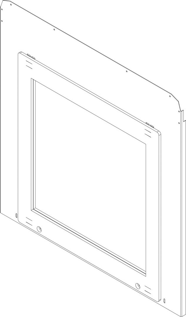 BOSCH Ersatzteil TTNR: 8738209626 Abdeckung vorne