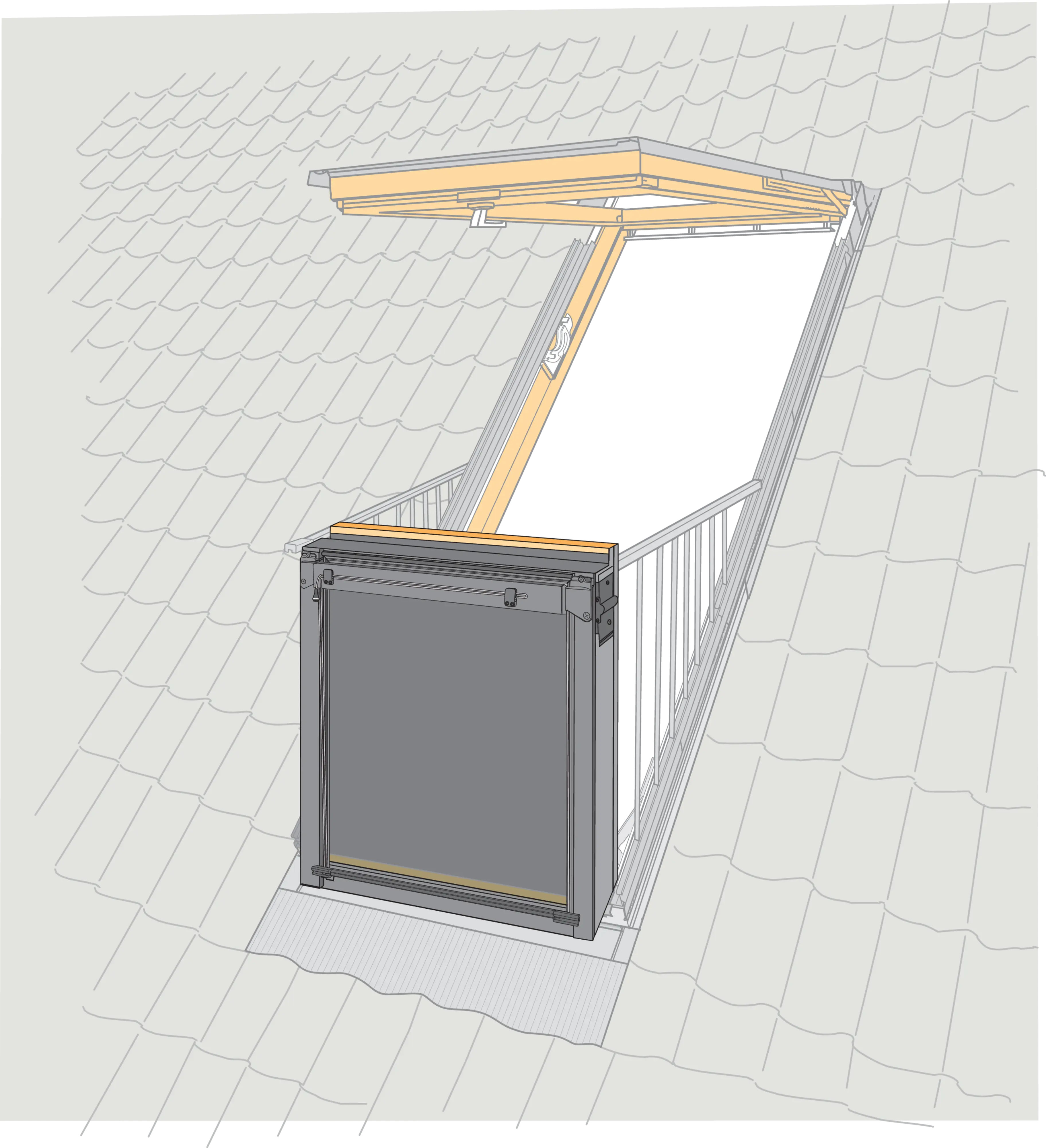 VELUX Markise Schnurzug Uni Schwarz Standard MAD MK04 5060 VELUX Markise Schnurzug Uni Schwarz Standard MAD MK04 5060